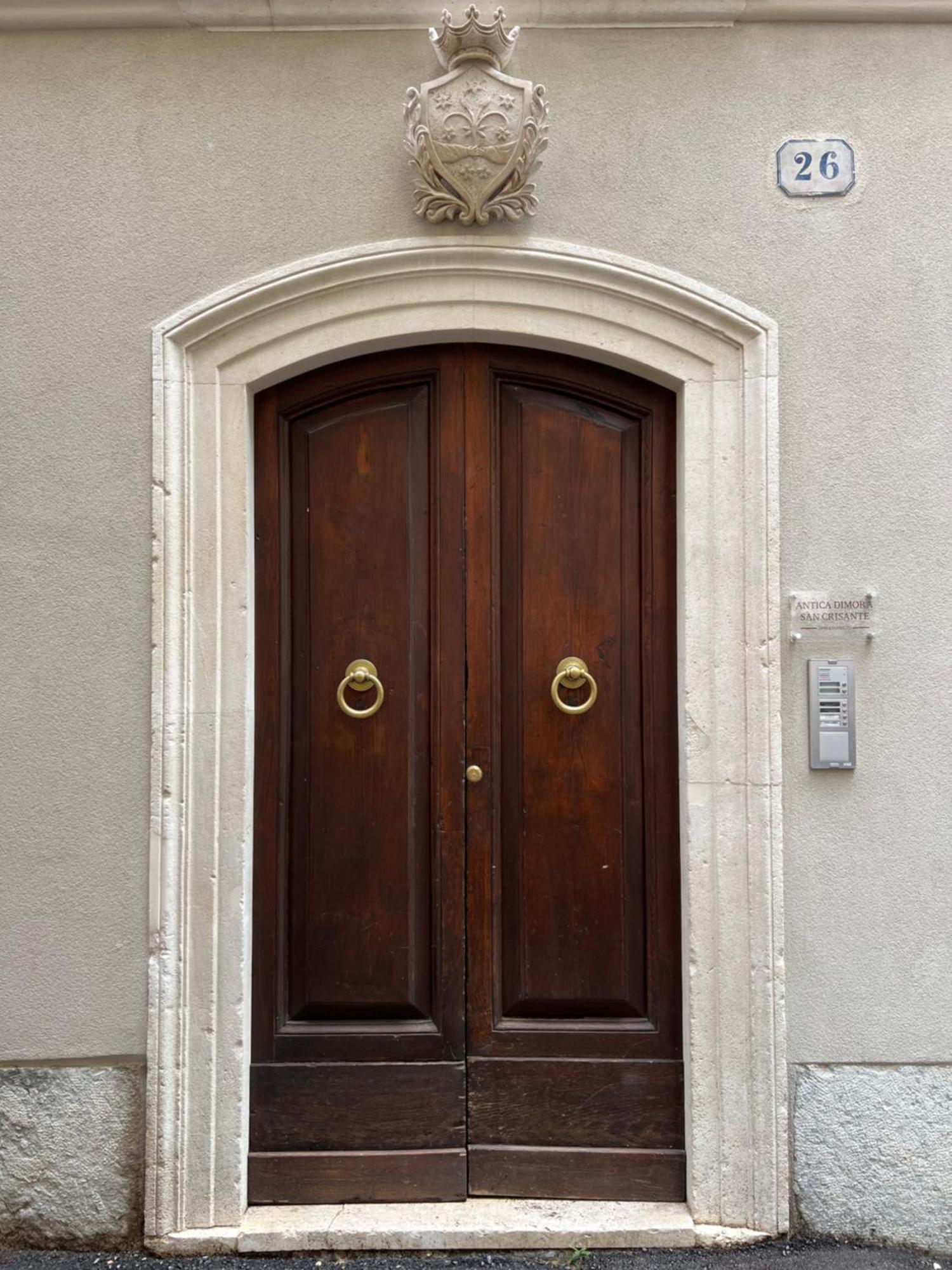 Antica Dimora San Crisante - Centro Storico Leilighet LʼAquila Eksteriør bilde